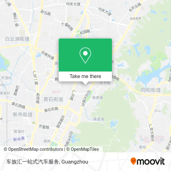 车族汇一站式汽车服务 map