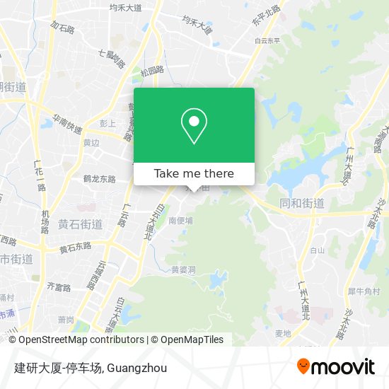 建研大厦-停车场 map