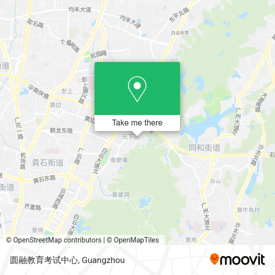 圆融教育考试中心 map
