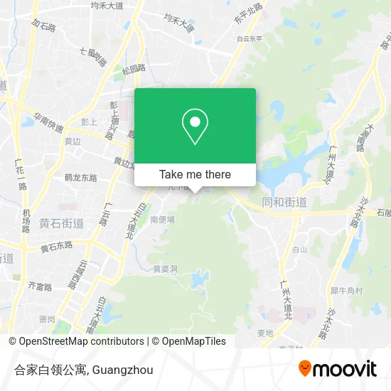 合家白领公寓 map