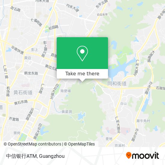 中信银行ATM map