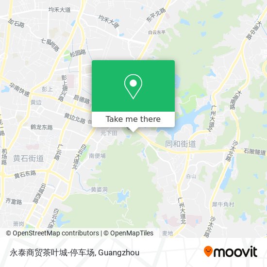 永泰商贸茶叶城-停车场 map
