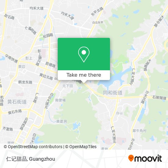 仁记甜品 map