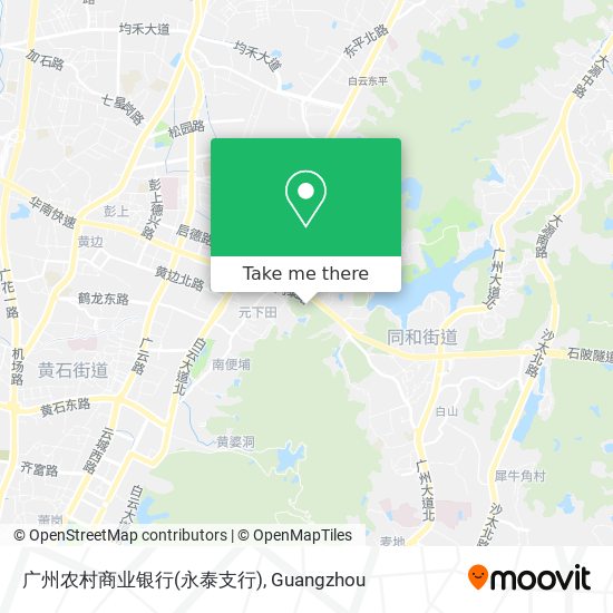 广州农村商业银行(永泰支行) map