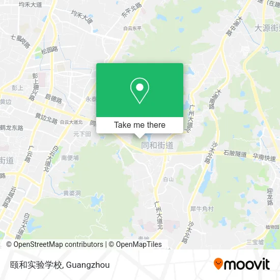 颐和实验学校 map