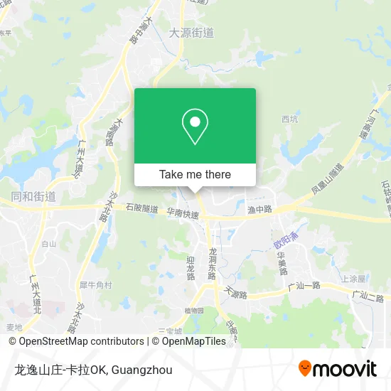 龙逸山庄-卡拉OK map