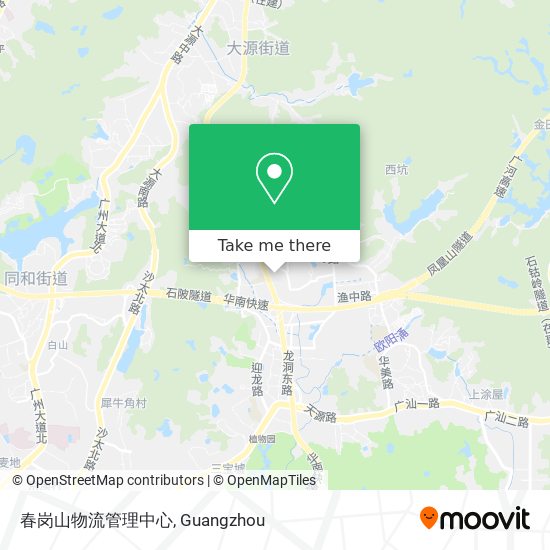 春岗山物流管理中心 map
