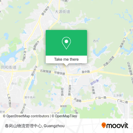 春岗山物流管理中心 map