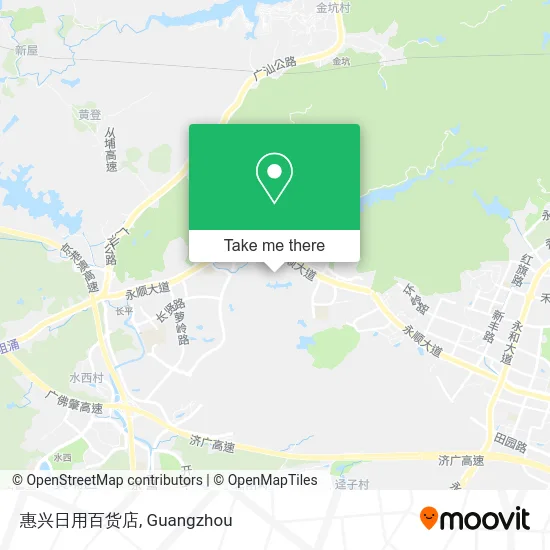 惠兴日用百货店 map