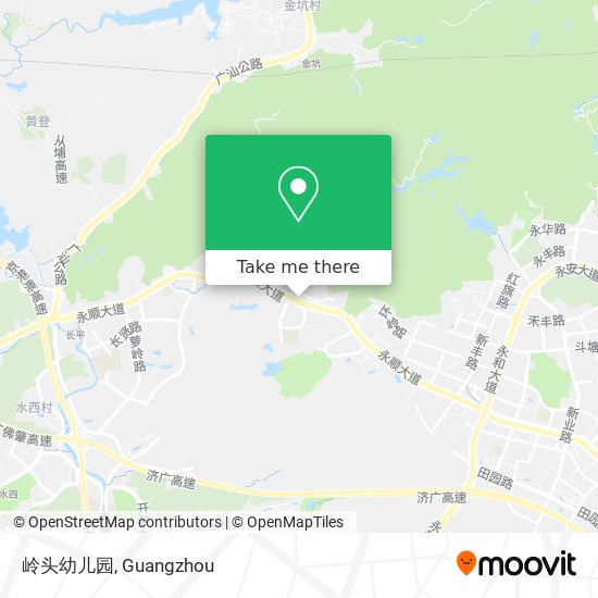岭头幼儿园 map