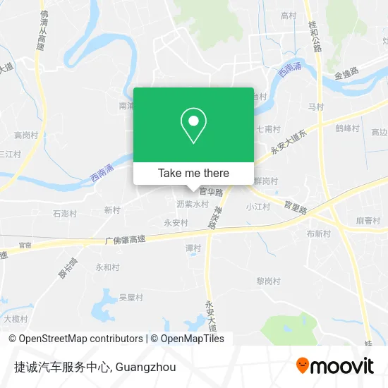 捷诚汽车服务中心 map