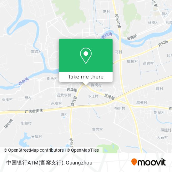 中国银行ATM(官窑支行) map