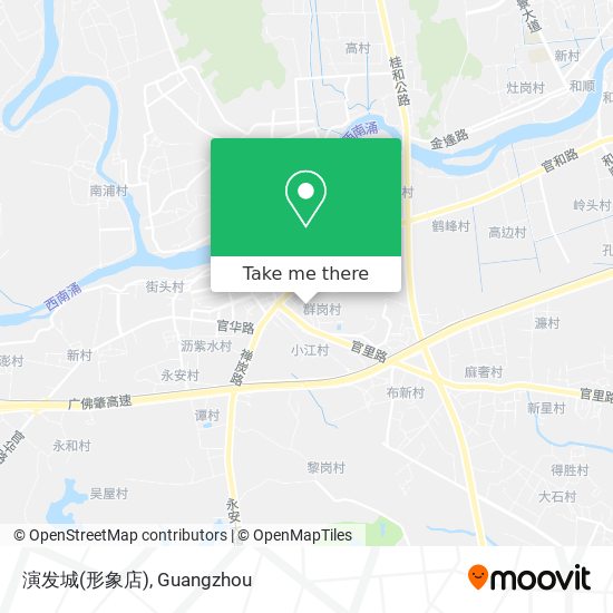 演发城(形象店) map