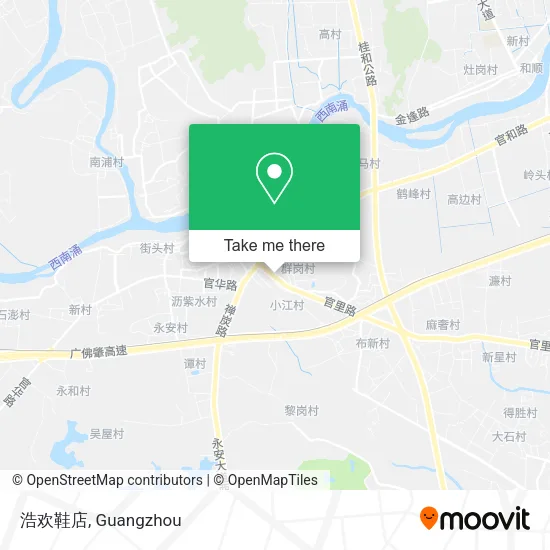 浩欢鞋店 map