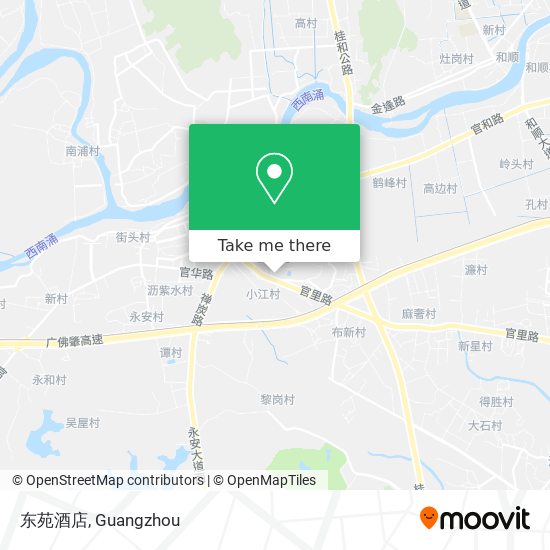 东苑酒店 map