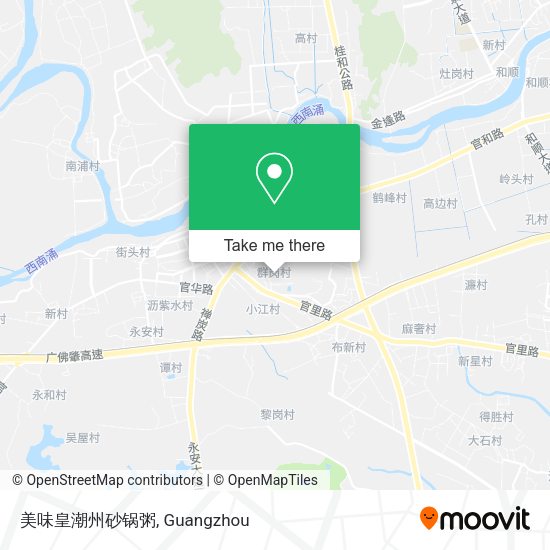 美味皇潮州砂锅粥 map