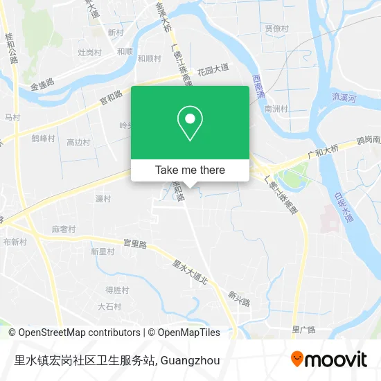 里水镇宏岗社区卫生服务站 map