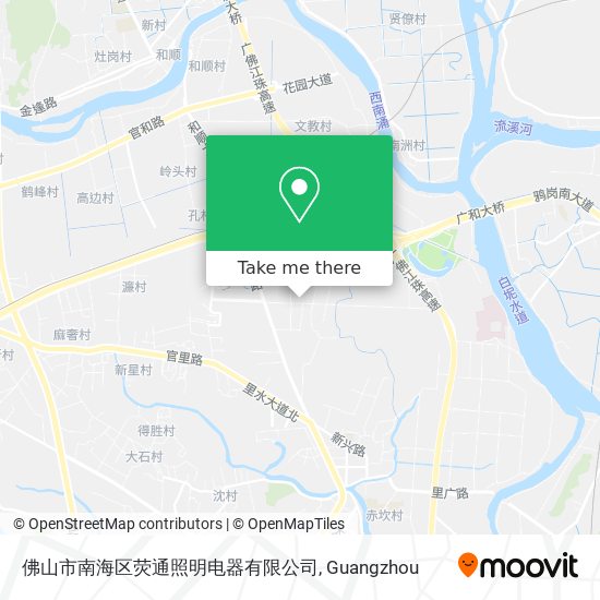 佛山市南海区荧通照明电器有限公司 map