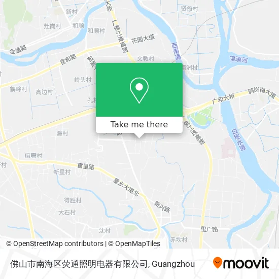 佛山市南海区荧通照明电器有限公司 map
