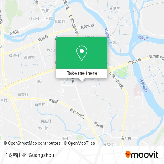 冠捷鞋业 map