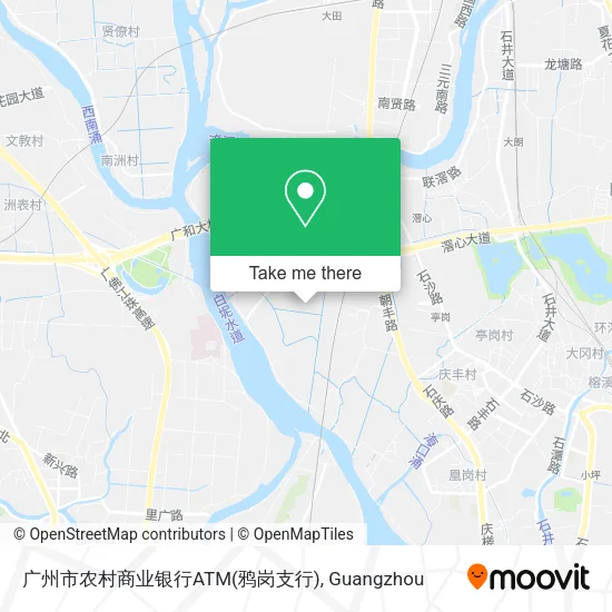 广州市农村商业银行ATM(鸦岗支行) map