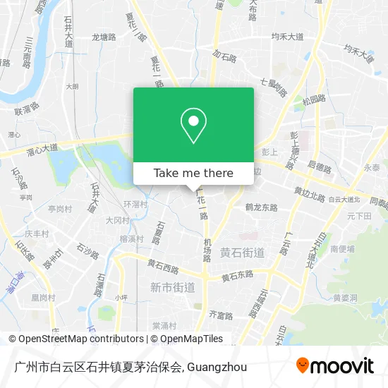 广州市白云区石井镇夏茅治保会 map