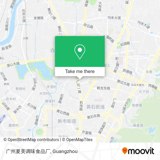 广州夏美调味食品厂 map