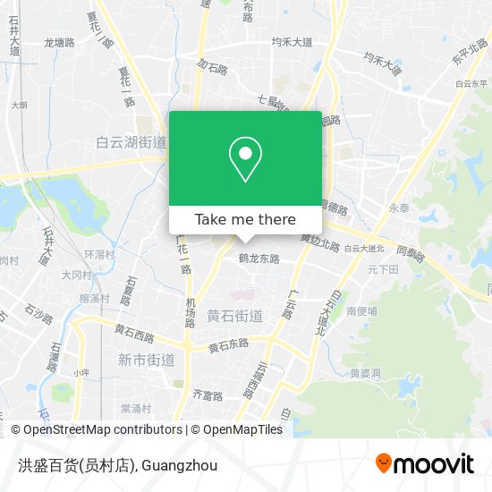 洪盛百货(员村店) map