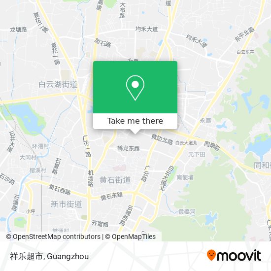 祥乐超市 map
