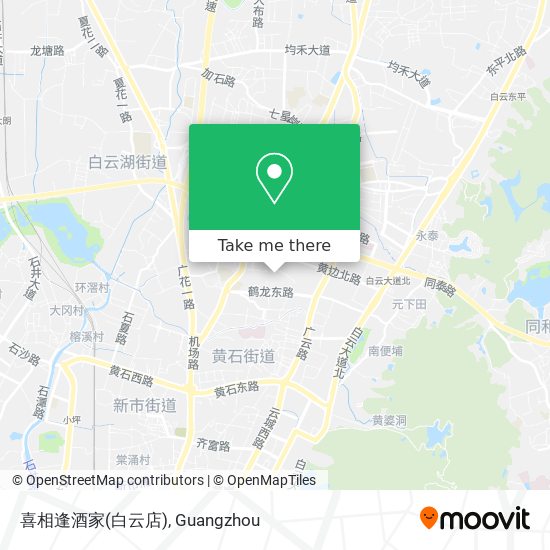 喜相逢酒家(白云店) map