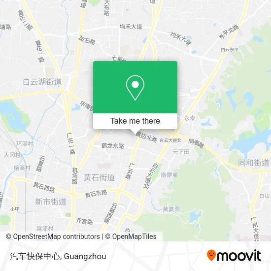 汽车快保中心 map