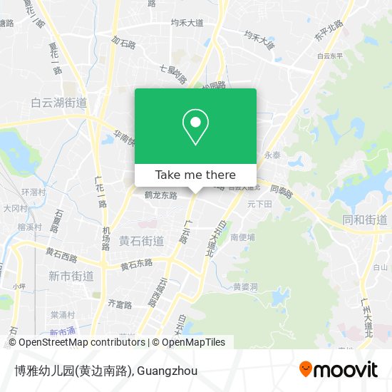 博雅幼儿园(黄边南路) map