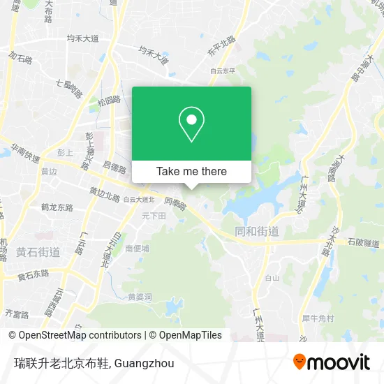瑞联升老北京布鞋 map