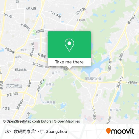 珠江数码同泰营业厅 map