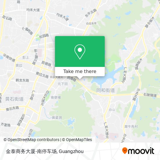 金泰商务大厦-南停车场 map