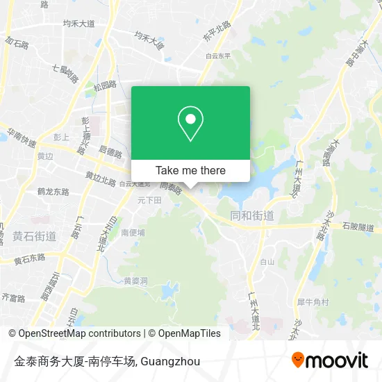金泰商务大厦-南停车场 map