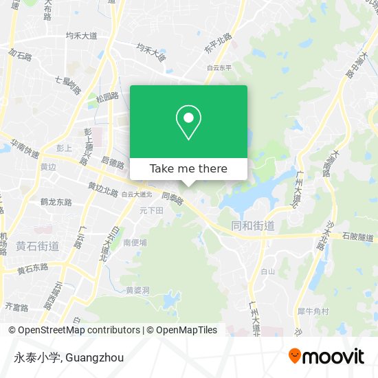 永泰小学 map