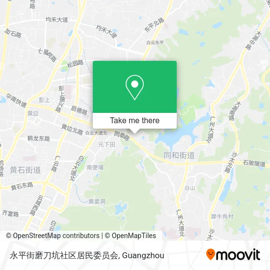 永平街磨刀坑社区居民委员会 map