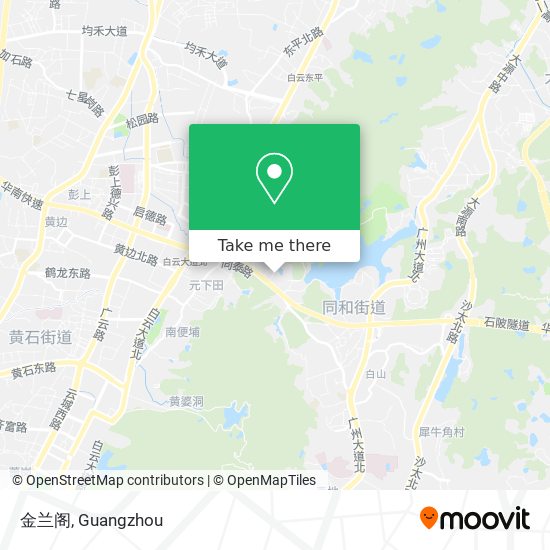金兰阁 map