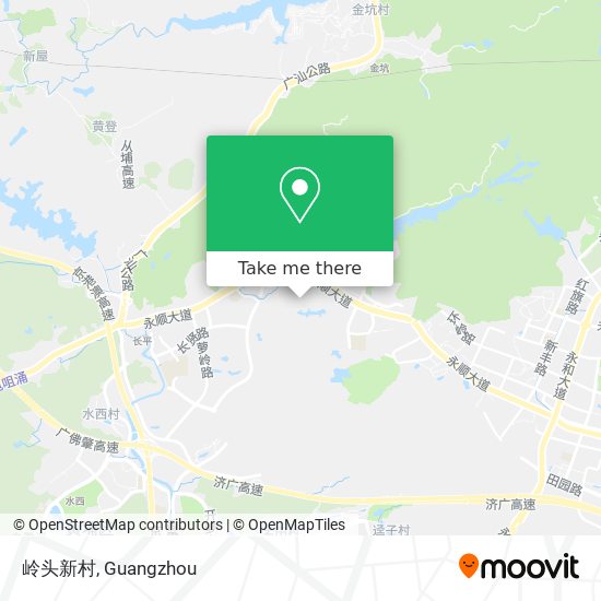 岭头新村 map