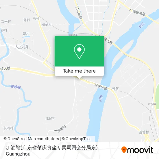 加油站(广东省肇庆食盐专卖局四会分局东) map