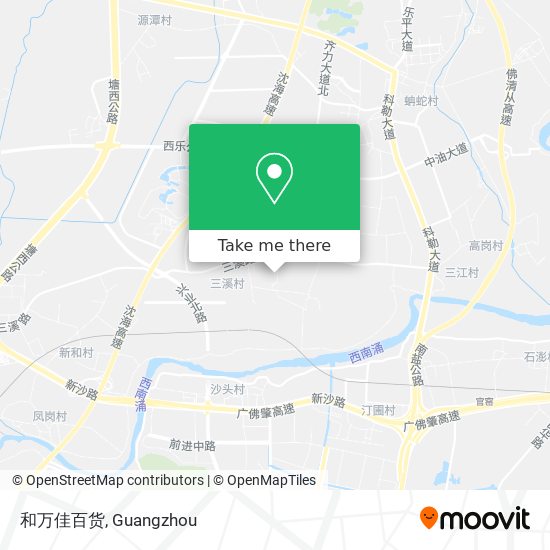 和万佳百货 map