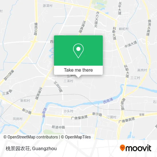 桃景园农荘 map