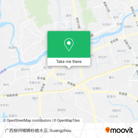 广西柳州螺蛳粉糖水店 map