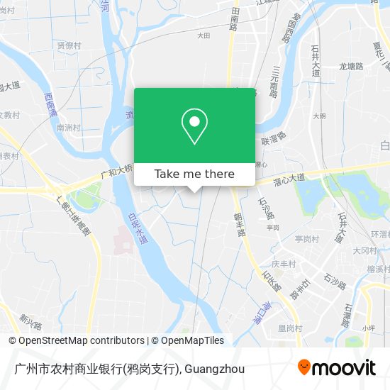 广州市农村商业银行(鸦岗支行) map