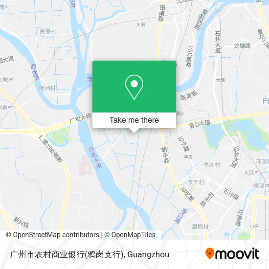 广州市农村商业银行(鸦岗支行) map