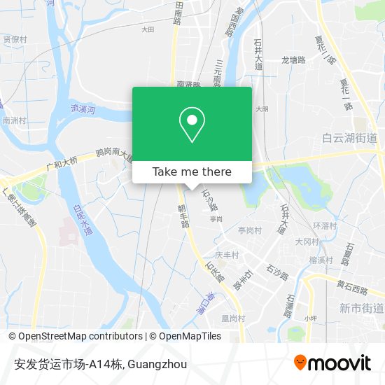 安发货运市场-A14栋 map