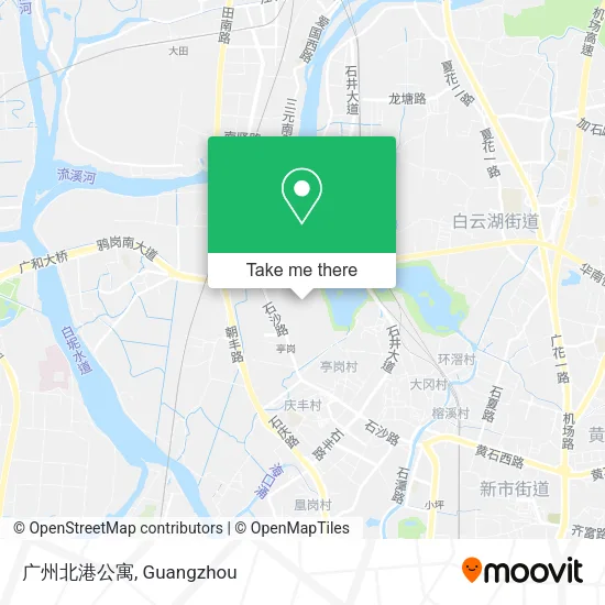 广州北港公寓 map