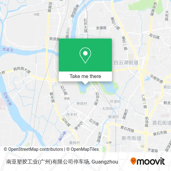 南亚塑胶工业(广州)有限公司停车场 map