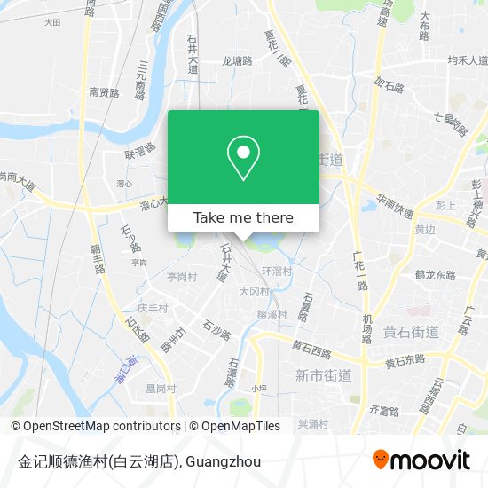 金记顺德渔村(白云湖店) map